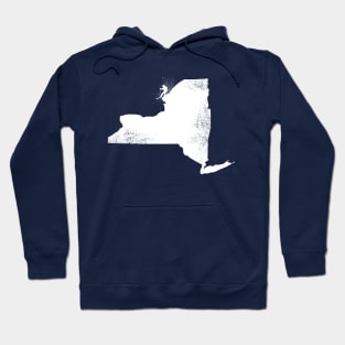 Ski New York State Skier Hoodie